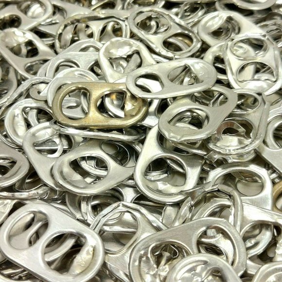 Soda Can Aluminum Tabs School Projects Art & Crafts Jewelry Making Eco Friendly - Picture 4 of 5